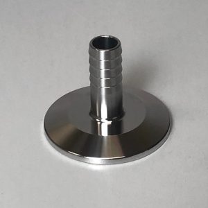 Barb - 1" Sanitary Clamp x 1/2" Hose Barb